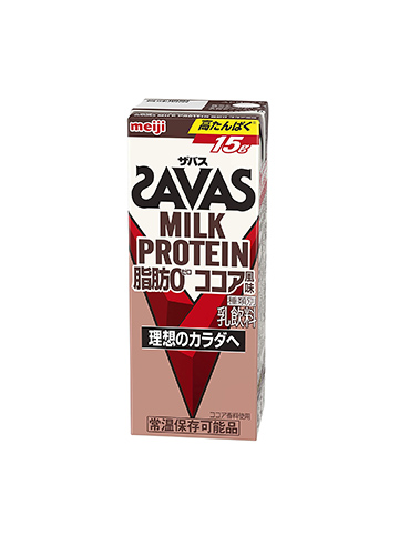 明治 ザバス(SAVAS) ミルクプロテイン 脂肪0 ココア風味 200ml
